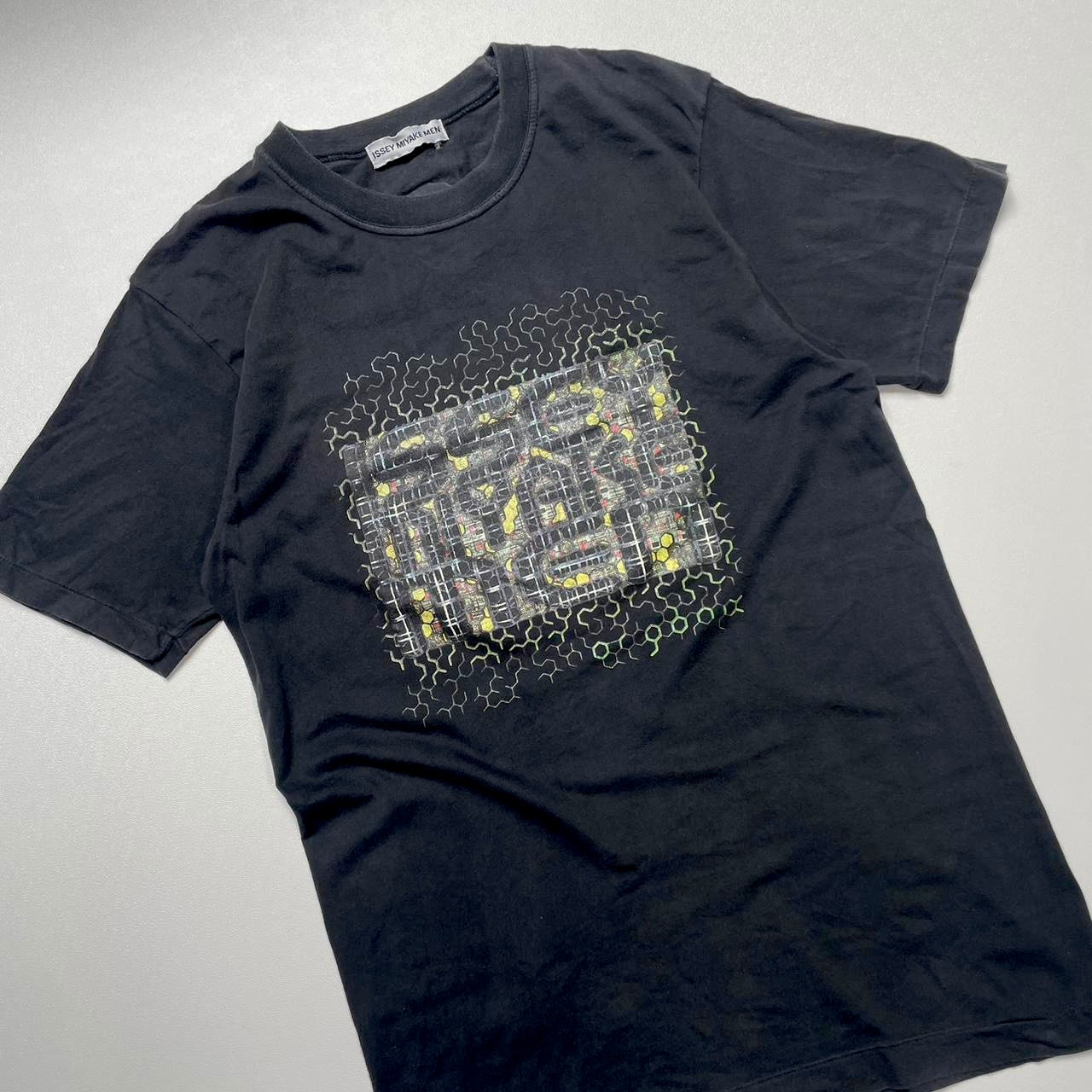 s/s1998 Issey Miyake men spellout t-shirt