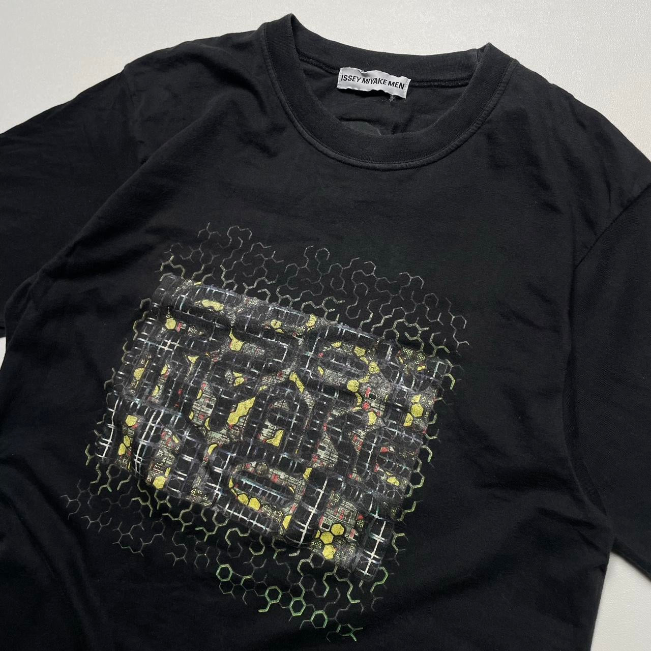 s/s1998 Issey Miyake men spellout t-shirt