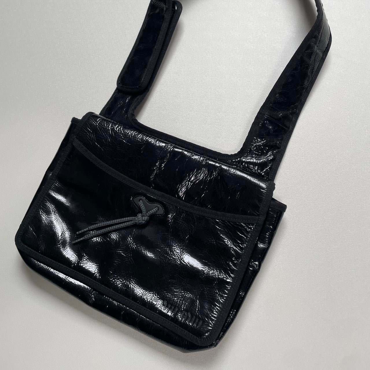 f/w1999 Miu Miu patent leather waist bag