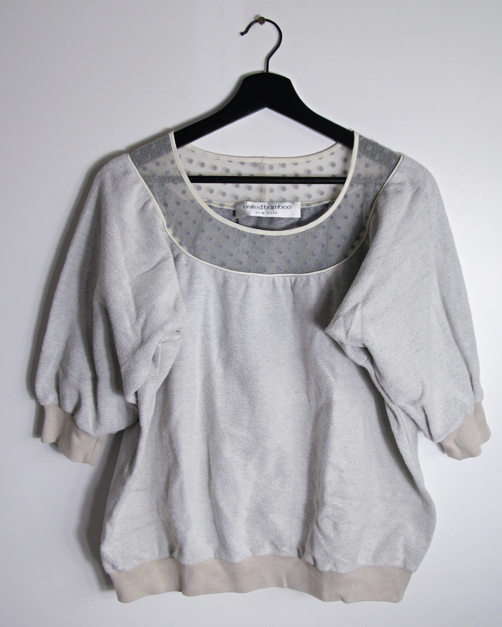 inverted sweatshirt