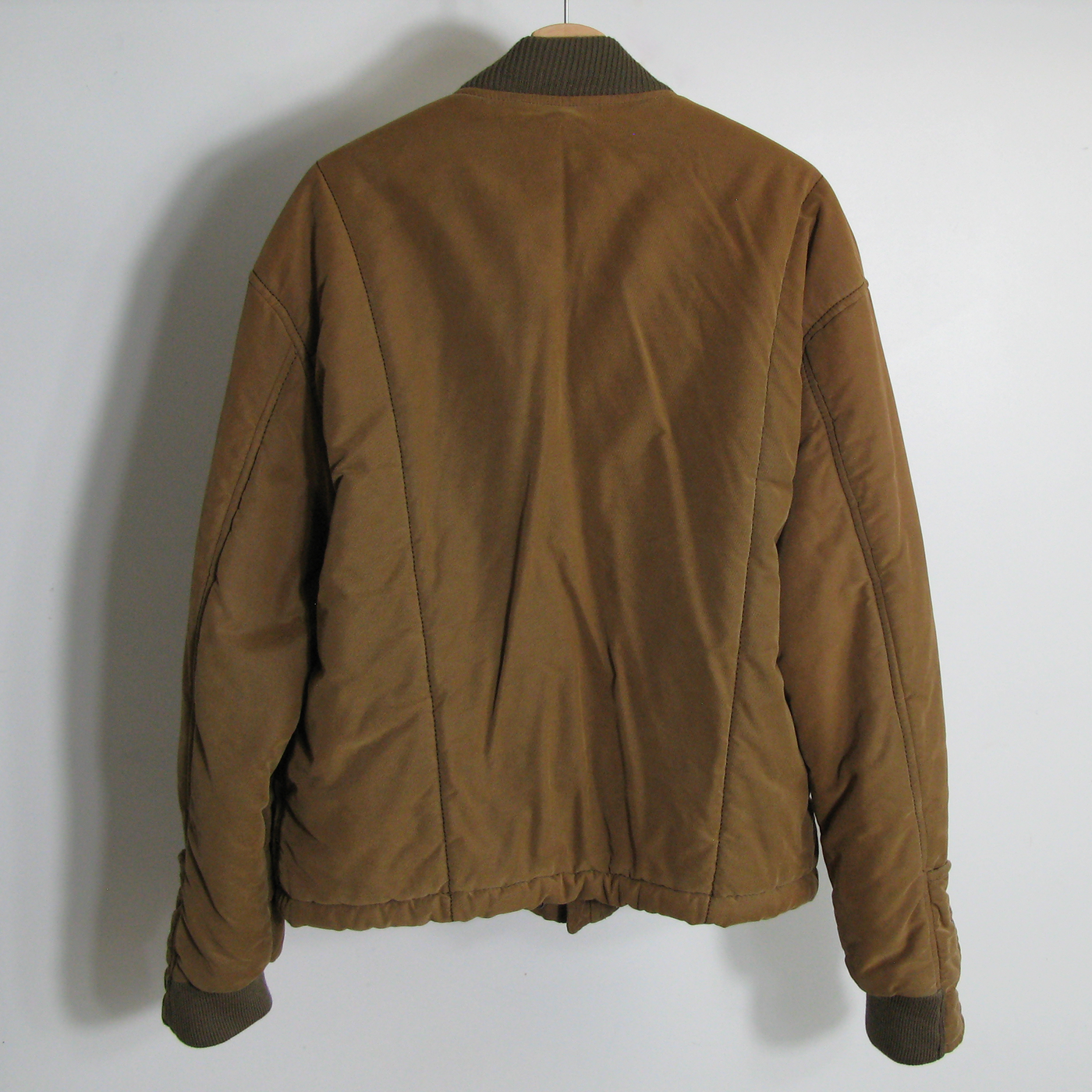 Armani rope closure bomber jacket