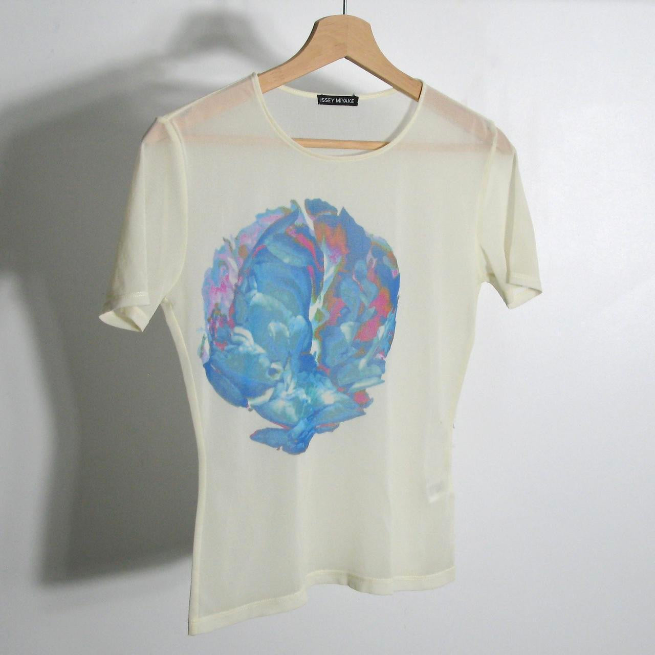 s/s2002 Issey Miyake mesh top