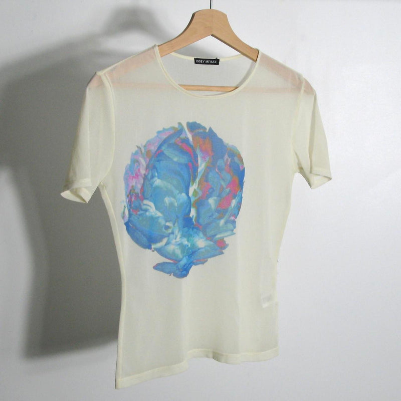 s/s2002 Issey Miyake mesh top