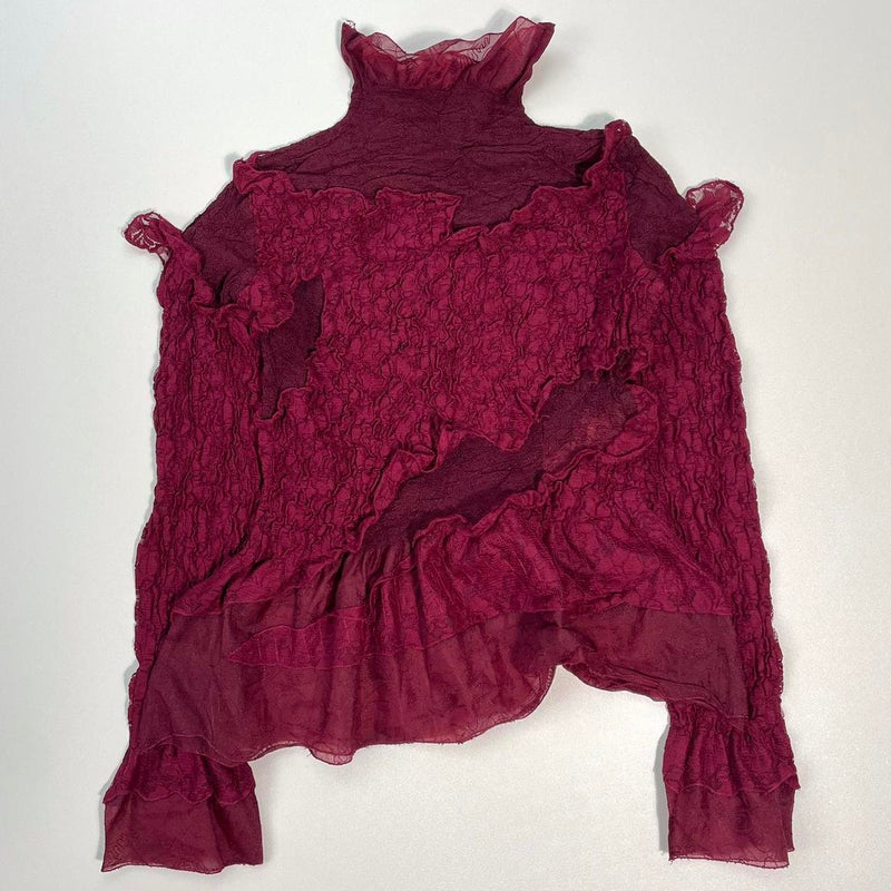 f/w1998 Yoshiki Hishinuma top + maxi skirt set