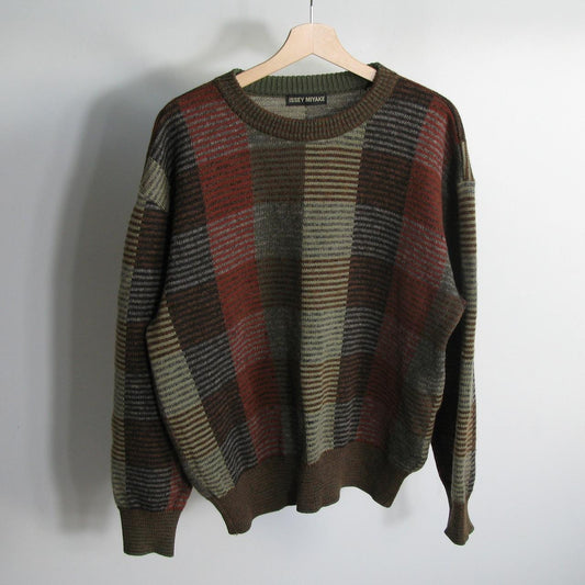f/w1991 Issey Miyake pattern sweater