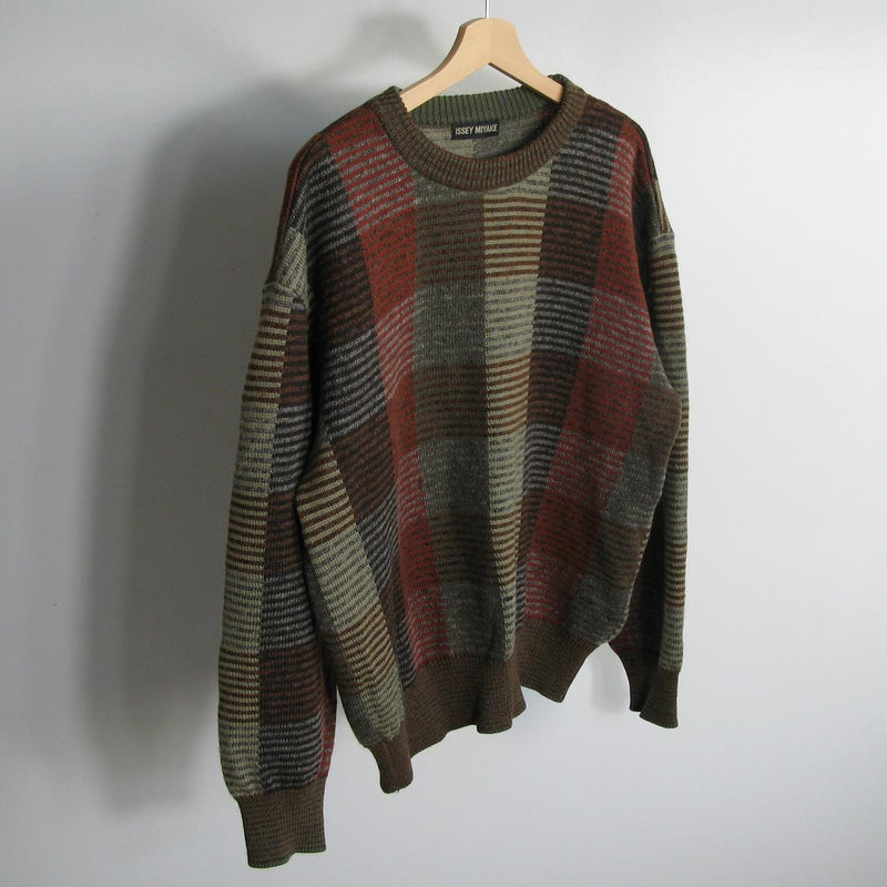 f/w1991 Issey Miyake pattern sweater