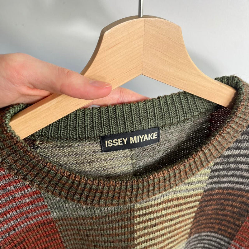 f/w1991 Issey Miyake pattern sweater