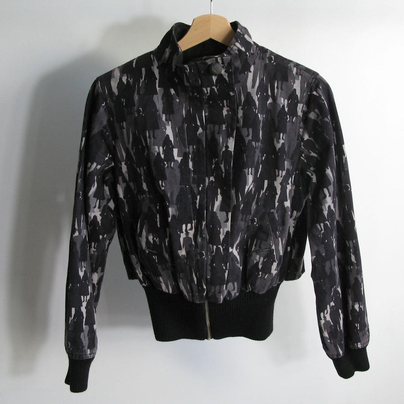 f/w2004 Hussein Chalayan incognito cropped bomber