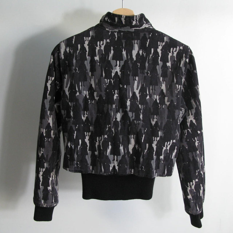 f/w2004 Hussein Chalayan incognito cropped bomber