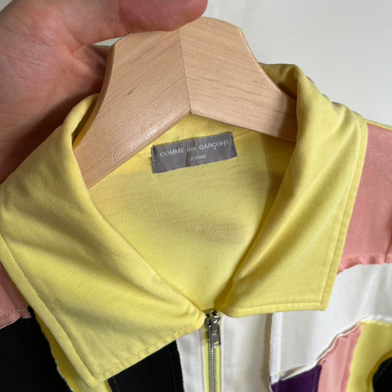 2001 Comme Des Garçons Homme patchwork jersey / shirt