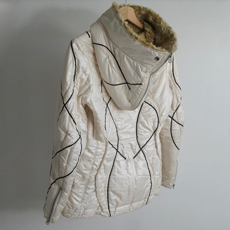 f/w2005 Issey Miyake alien fur and down parka