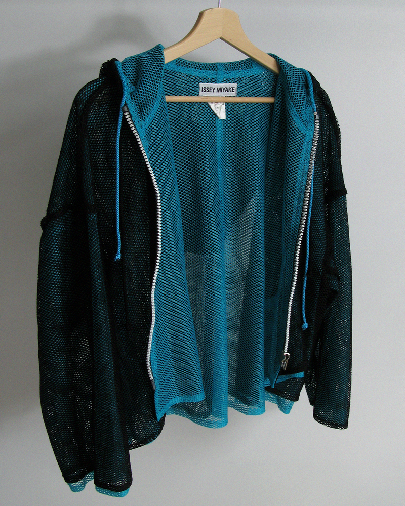 s/s1992 Issey Miyake double mesh jacket
