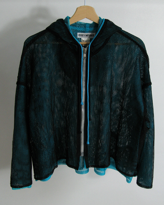 s/s1992 Issey Miyake double mesh jacket