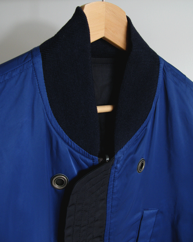 s/s1994 Issey Miyake reversible MA-1 bomber