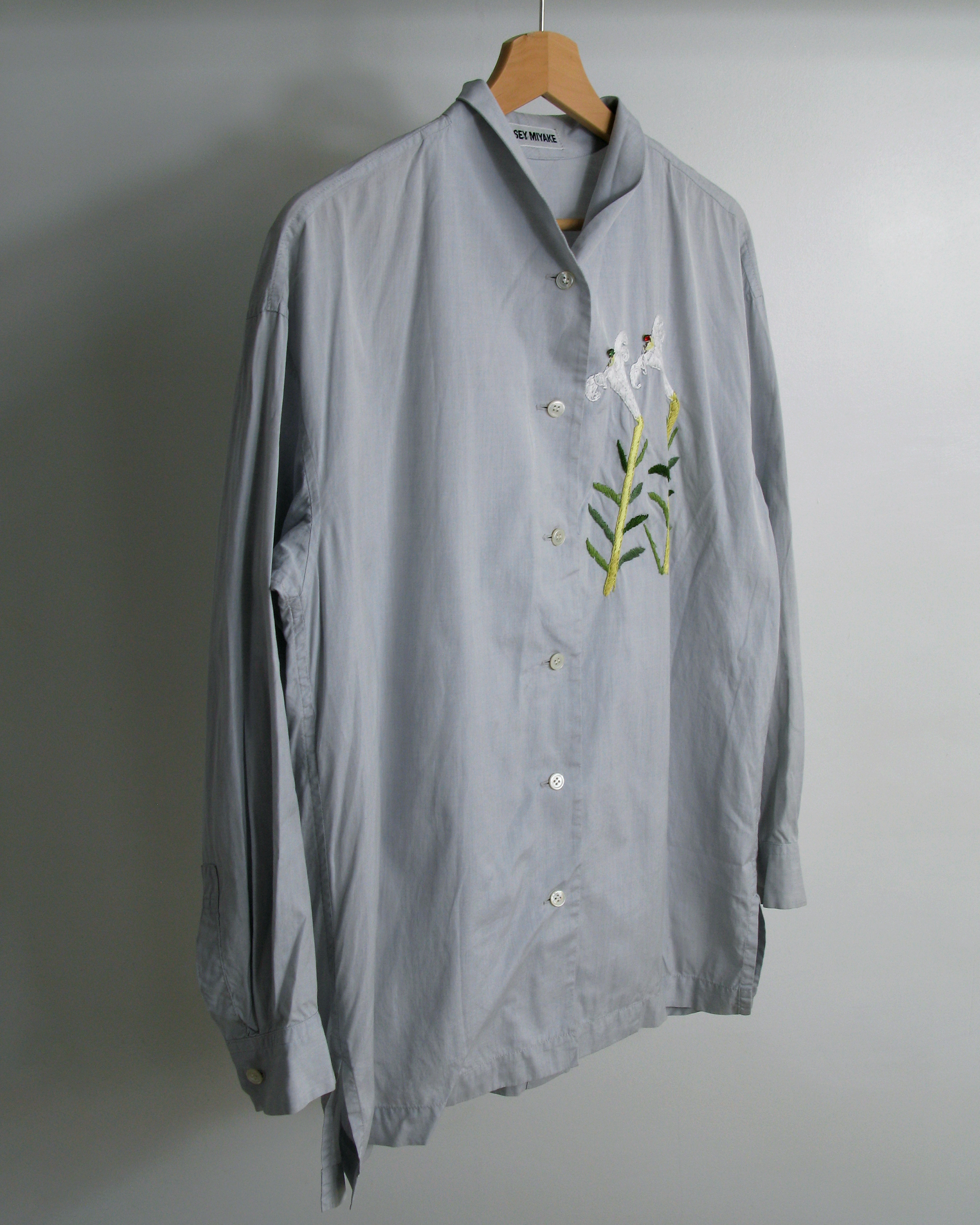 f/w1994 Issey Miyake 'Lillies' shirt