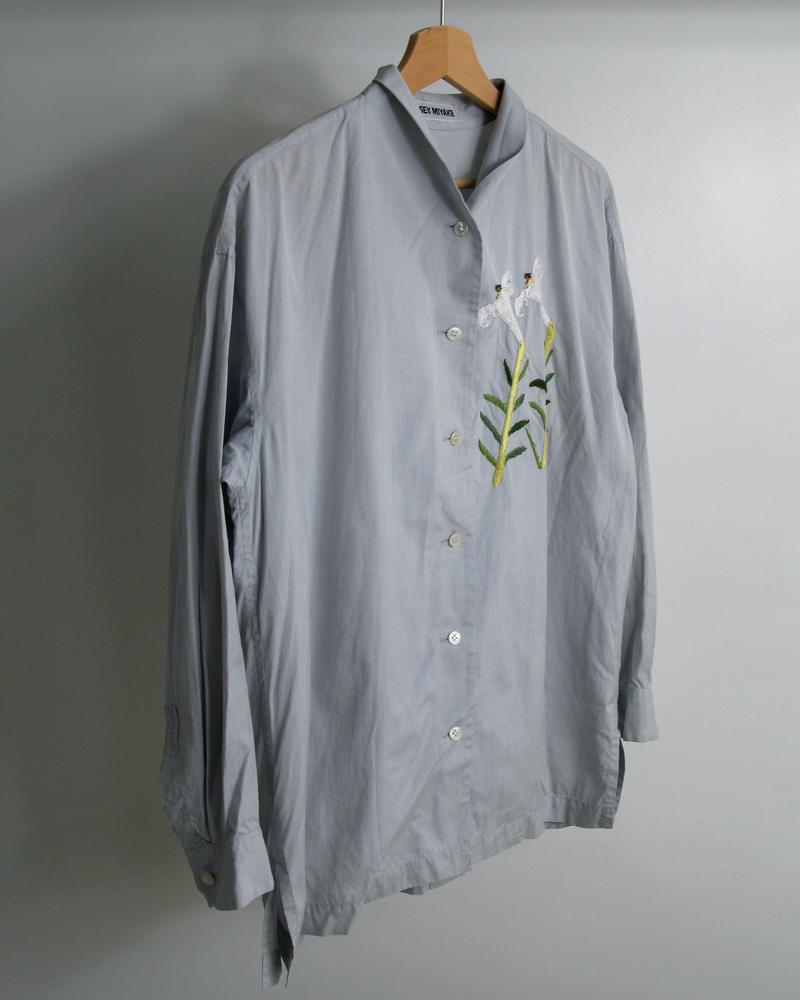 f/w1994 Issey Miyake 'Lillies' shirt