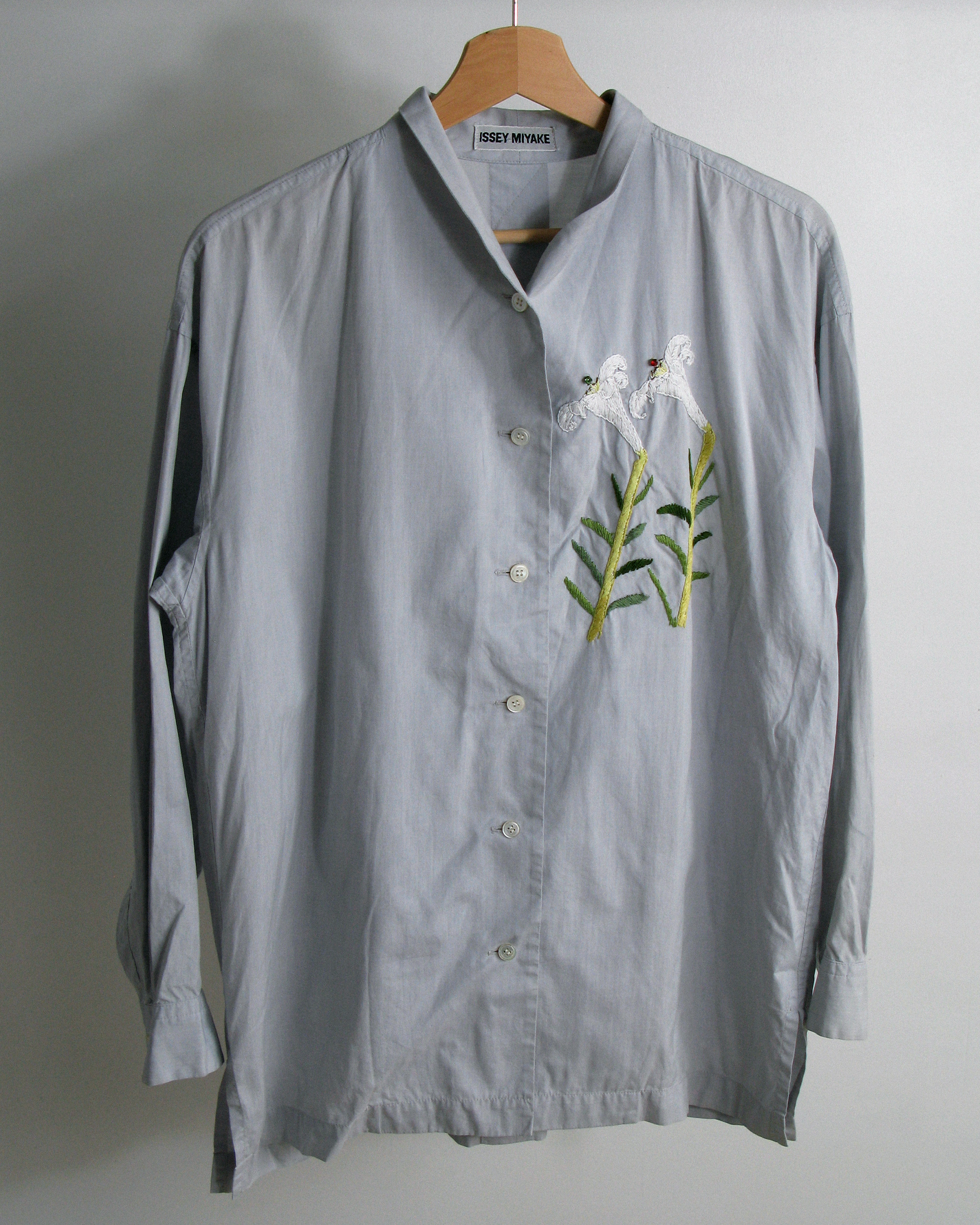 f/w1994 Issey Miyake 'Lillies' shirt