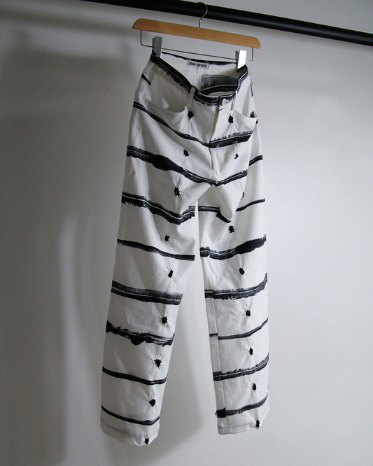 s/s1997 Issey Miyake patterned pants